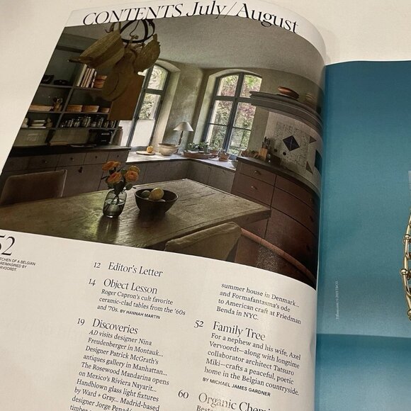 AD Architectural Digest Summer Romance Maui Hamptons July August 2025 Issue NEW - Picture 4 of 13